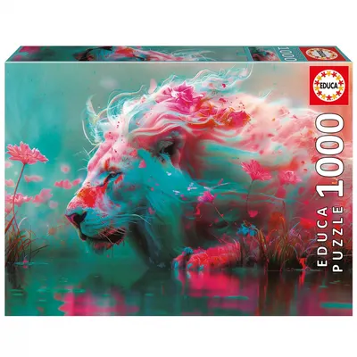 Пъзел, Educa, Кралят на цветята, 1000 части