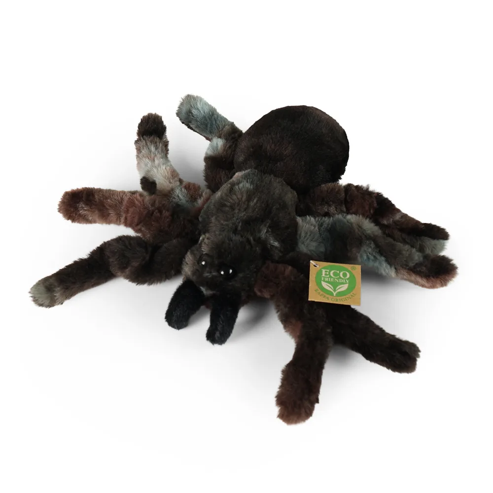 Плюшена играчка Черен паяк, 20 см., серия PLUSH WORLD