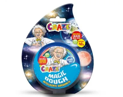 Магически разноцветен моделин, Craze, Блистер 40 гр.