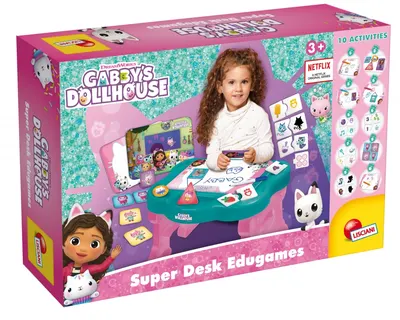 Детска образователна маса, Lisciani, Gabby's Dollhouse