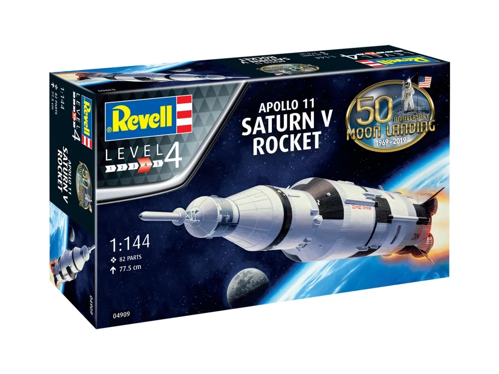 Сглобяем модел, Revell, Apollo Saturn V, 82 части