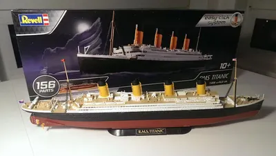 Сглобяем модел, Revell, Презокеански лайнер RMS Titanic, 156 части